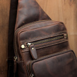 New Vintage Genuine Leather Men's Bag