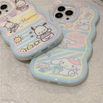 Cartoon Puppy Phone Case Wave Cute Soft Case