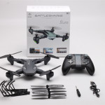 Professional aerial photography folding quadcopter