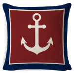 Sofa Living Room Ocean Pattern Pillow