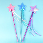 Five-pointed Star Tassel Fairy Stick Cat Toy