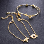 European And American Simple New Geometric Chain Cold Wind Bracelet