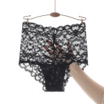 Women's Mesh Hollow High Waist Hip Lift Panties