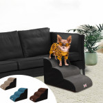 Small Dog Teddy On The Sofa To Bed Climbing Ladder Slope Model