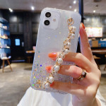 Star Sky Gold Foil Drip Gel Mobile Phone Case