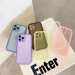 Mobile Phone Case Liquid Silicone Transparent Protective Cover