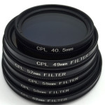 SLR Camera Lens filter CPL Polarizer