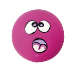 Round Cake Latex Dog Voice Toy Cartoon