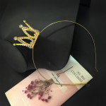 Childrens Festival Show Hair Comb Crown Rhinestone Accessories