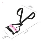 Black With Comb Eyelash Curler Peach Heart Fan Wide Angle