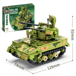 Puzzle Toy For Assembling Tank Model