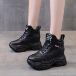 Women's High Heel Platform Casual Sneakers