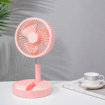 Strong Wind And Quiet Portable Telescopic Folding Fan