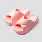 Thick Bottom Slippers Cross Belt Design EVA Slippers