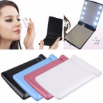 Folding LED Pocket Cosmetic Mirror