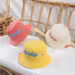 Korean Version Of Children's Fisherman Hat Spring And Autumn Baby Hat Boys Summer Sunscreen Girls Thin Wild Visor Hat Tide