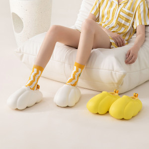 Wear Home Plush Shoes Outside