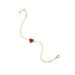 Women's Summer New Simple Little Red Heart Bracelet