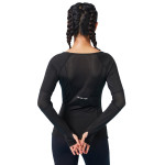 New Slim Yoga Fitness Running Long Sleeve Top Women