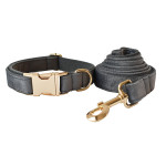 Dog Leash Pet Collar With Alloy Carabiner