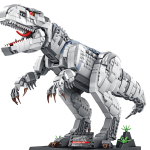 Dinosaur building blocks assembled toy boy high difficulty huge Tyrannosaurus rex children puzzle 6 birthday gift 10 years old