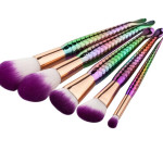 5 mermaid makeup brushes set beauty tools makeup fish type powder brush