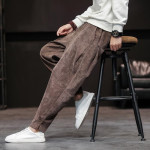 Spring And Autumn Retro Corduroy Casual Men's All-matching Straight Pants