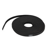 3D Printer Accessories 5mx6mm Black Rubber Timing Belt Synchronous Wheel Kit for Prusa / MendelMax