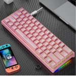 Plastic mechanical keyboard for games