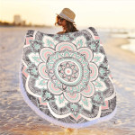 59 Inches Microfiber Beach Towel Blanket Quick Dry Thick Beach Towel Camping Picnic Vacation Tapestry Throw Yoga Picnic Mat