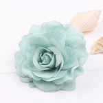 The new red roses flocking cloth headdress hairpin hairpin DIY hair bride wedding high-grade flowers hairpin