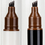 Double-headed Black Rod White Rod Eyebrow Pencil