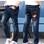 Boys' Jeans Spring And Autumn Models 2021 New Pants, Big Children's Spring Models, Boys Trendy, Children's Clothing Casual Pants Trendy