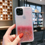 Glitter Material Quicksand Mobile Phone Case Love Liquid Protective Cover