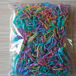 High elastic color rubber band rubber band