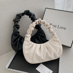 New Pure Color Cloud Women's One Shoulder Bag