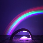 Novelty LED Romantic Sky Rainbow Colorful Projection Night Light