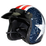 Retro Men's And Women's All-season Electric Vehicle Helmet