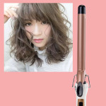 Wool Curling Iron Small Male Short Hair Fan Small Curling Iron Mini Cone Head Water Ripple Electric Curling Iron Female