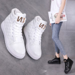 Korean Version Of The Increased Women's Shoes Autumn New Student High-Top Platform Platform Casual Shoes Women's Single Shoes