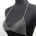 Leisure Nightclub Body Chains Artificial Diamond Chest Necklace