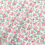 Pastoral Small Rose Berry Cotton Twill Cloth Bedding Goods Home Clothes Dress Fabric