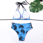 Coconut Tree Bandage Test Split Bikini