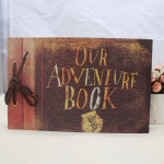 Adventure Photo Album Diy Vintage Kraft Paper Scrapbook Tether Loose-leaf Photo Album Album