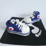 Hand-knitted Baby Infant Soft-soled Bootees