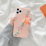 Compatible with Apple, Cute Doll Chain For Female iPhone Case