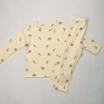 Fashion Homewear Pajamas Print Parent-Child Suit