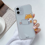 Cartoon Suitable For 12pro Transparent Soft Shell All-inclusive Anti-fall Phone Case