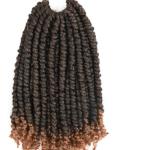 TOMO Pre-twisted Passion Twist Crochet African Dirty Braids Crochet Hair