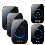 Wireless doorbell home new long-distance remote control old pager Intelligent exchange doorbell